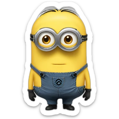 Minion with this emoji 🙂 sticker