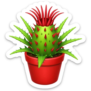common flytrap  sticker