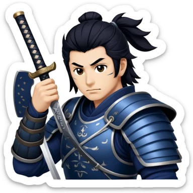 Warrior Samurai sticker