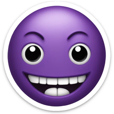 Grimace from McDonald’s  sticker