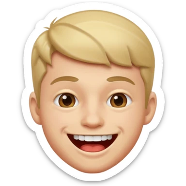 frat boy lip biting emoji sticker