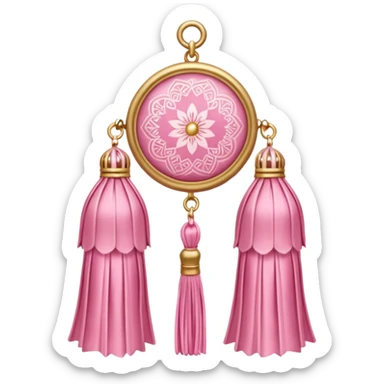 Pink Norigae sticker