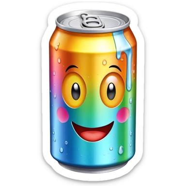 poppi soda can sticker