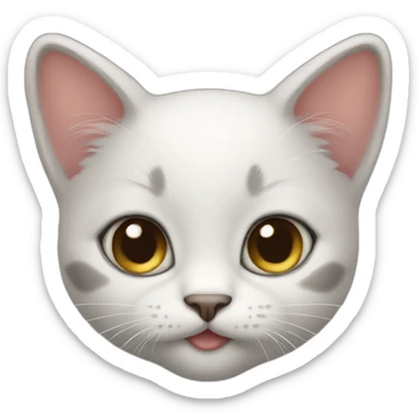 a baby cat sticker