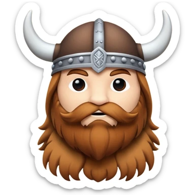 Viking peluche  sticker