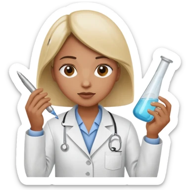 make it somehow related to forensic science sticker