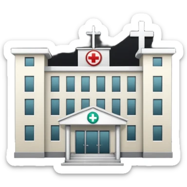 Hospital sticker