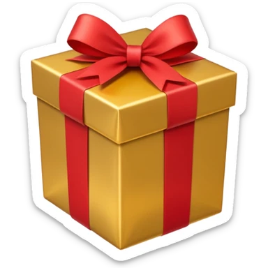 gift box sticker