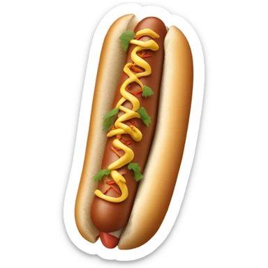 Yakuza hot dog sticker