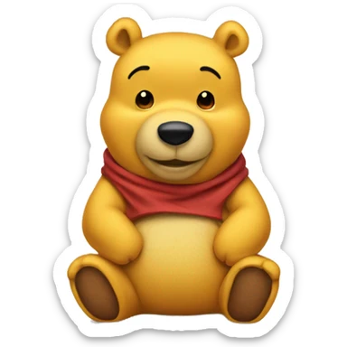 Pooh sticker