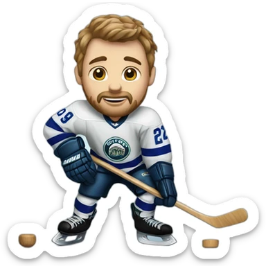 hockey club mamoth sticker