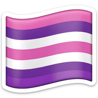 lesbian flag sticker
