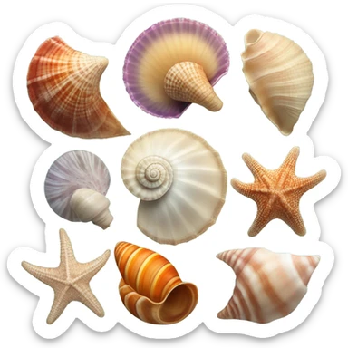 Shells  sticker