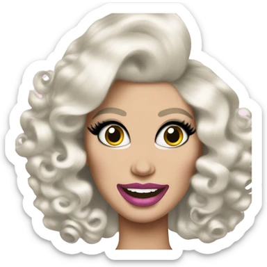 trixie mattel drag queen sticker