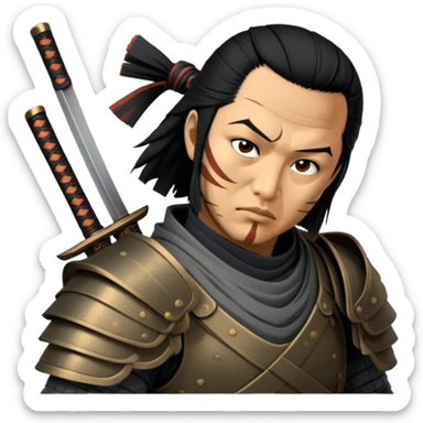 Samurai Ronin sticker