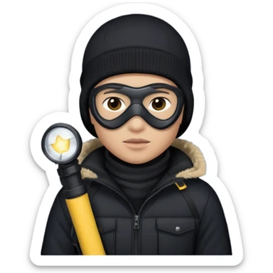 Burglar sticker