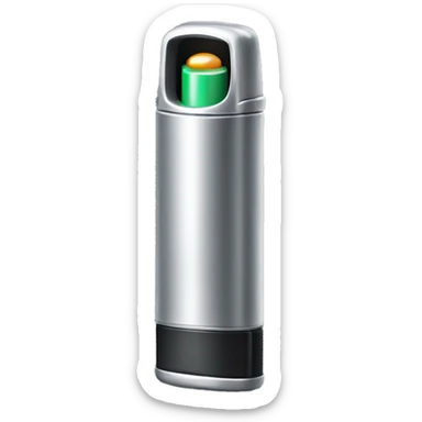 The Deluminator is a small, silver device resembling a cigarette lighter. It can capture and release light, plunging an area into darkness or restoring the light with a click. sticker