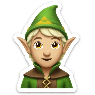 Elf  sticker