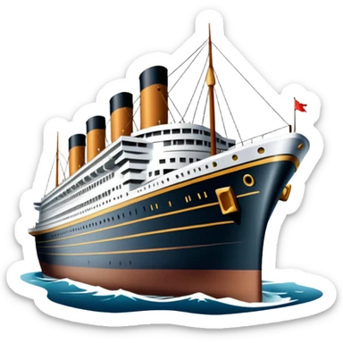 Make the Titanic sticker