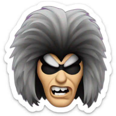 Gene Simmons from KISS sticker