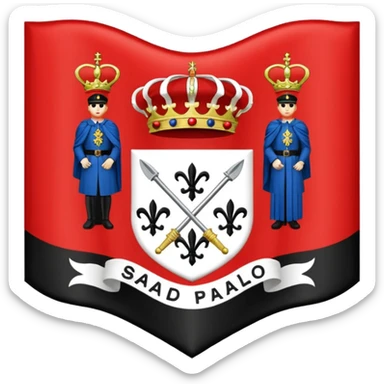 create São Paulo city flag sticker