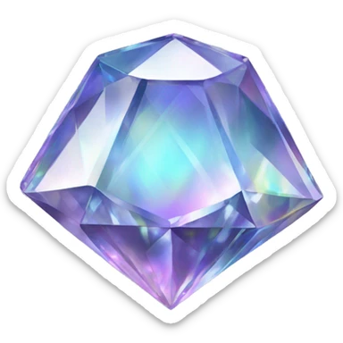 56-carat iridescent diamond crystal dragon sticker