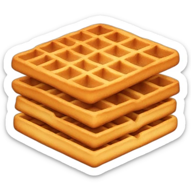 waffles sticker