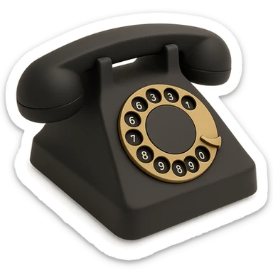 telephone sticker
