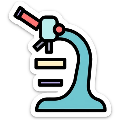 laboratory microscope sticker