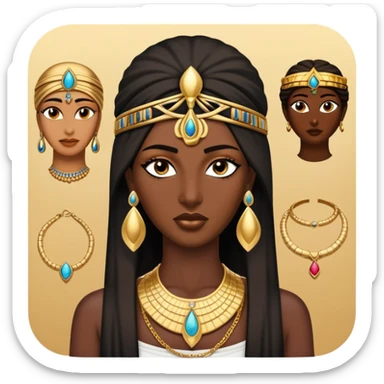 isis and ishtar  sticker