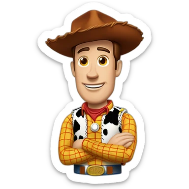 Woody Toy Story sticker