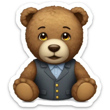 Teddy sticker