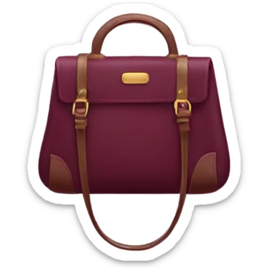 bordeaux bag sticker