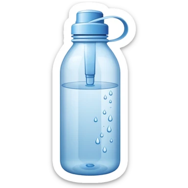 water bottle sticker