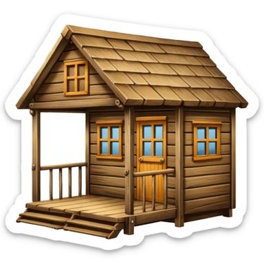 Camp bunk house  sticker