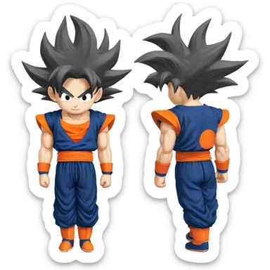 Goku ultra instinto sticker