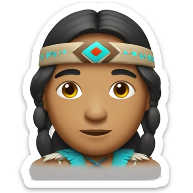 Native american sticker