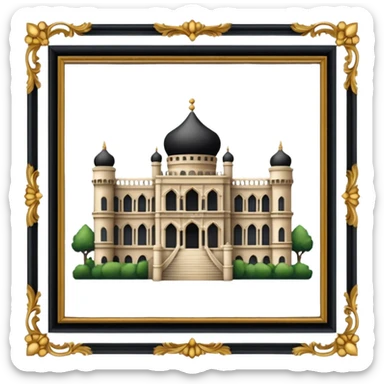 Palace british sticker