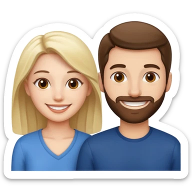 a woman having sex with a man  sticker