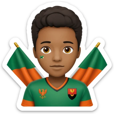 I SAID REMOVE THE UK AND REPLACE IT WITH ZAMBIA sticker