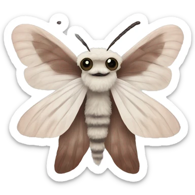 venezuelan poodle moth in samsung style sticker
