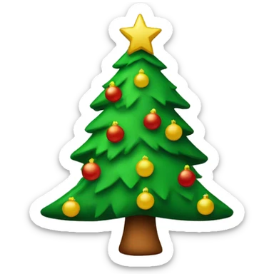sapin noël sticker