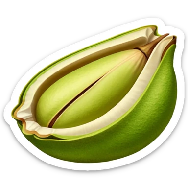 raw pistachio sticker