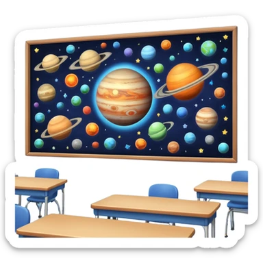 primary school projection sticker