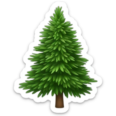 Fir sticker