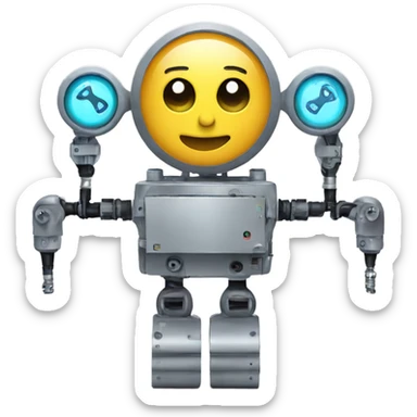 automation and connection sticker