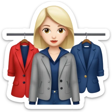 clothing store customer sticker