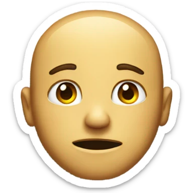 head against the wall sticker