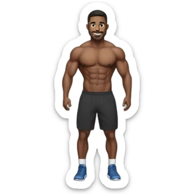 Fitness Man sticker