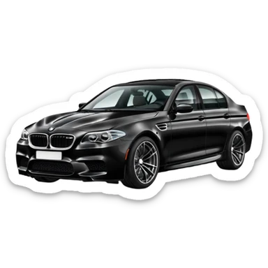 Make BMW M5 sticker